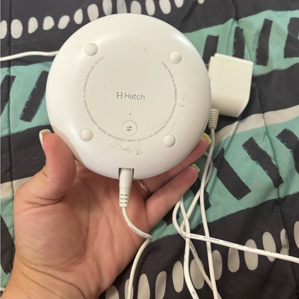 Baby hatch sound machine you can control it with the app !